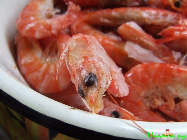 Креветки, приготовленные на открытом огне