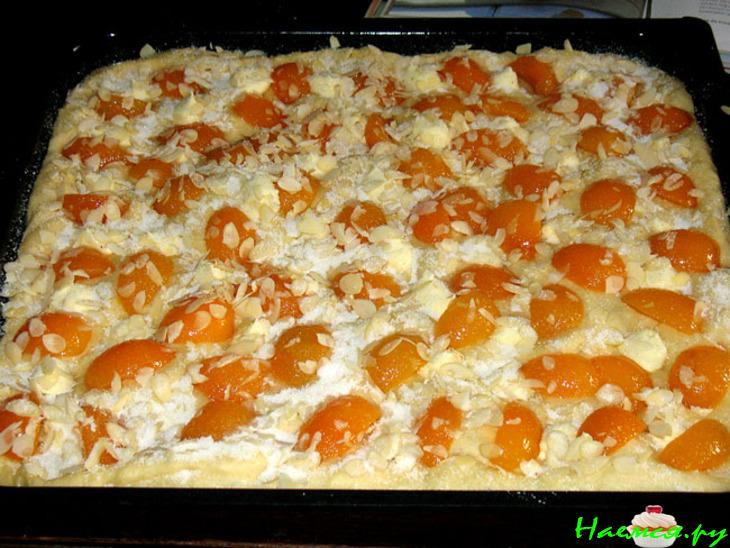 Абрикосово-масляный пирог (Aprikosen-Butterkuchen)
