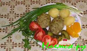 Рыбные котлеты из толстолобика