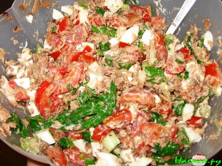 Ещё один салат с тунцом