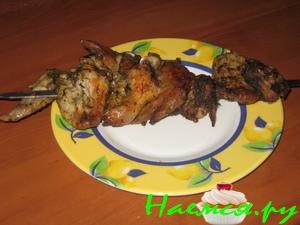 Куриные крылышки в оливковом масле или "воспоминания о лете"