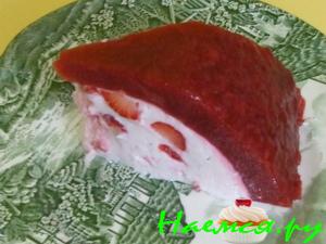 Баваро из клубники Баваро из клубники