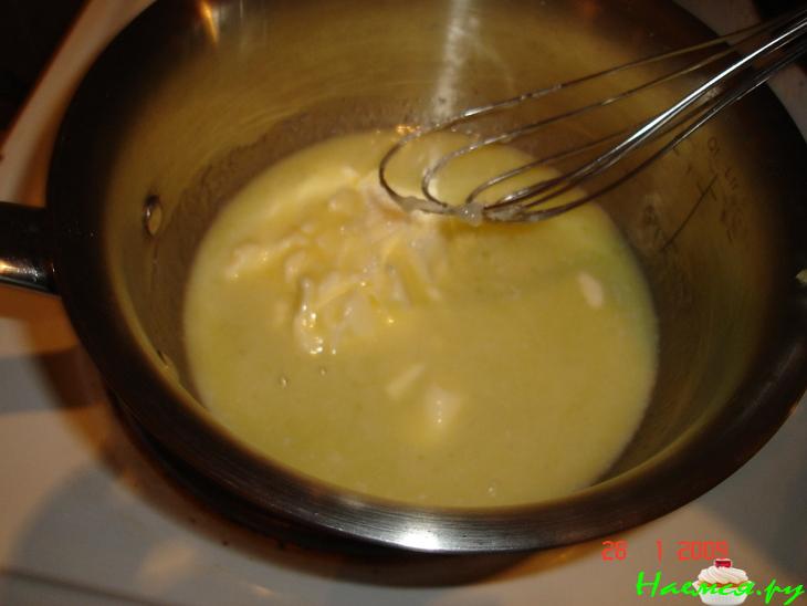 Медовый пирог с творогом