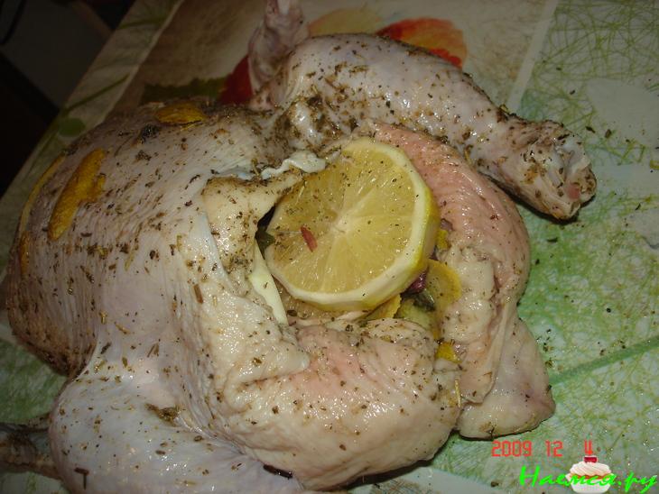 Курица в соли (способ приготовления)