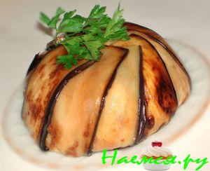 Баклажаново-творожный террин