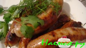 Колбаски свиные домашние