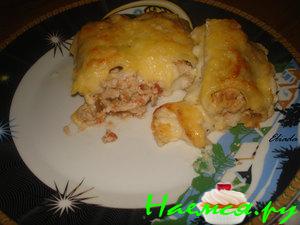 Каннеллони с мясной начинкой