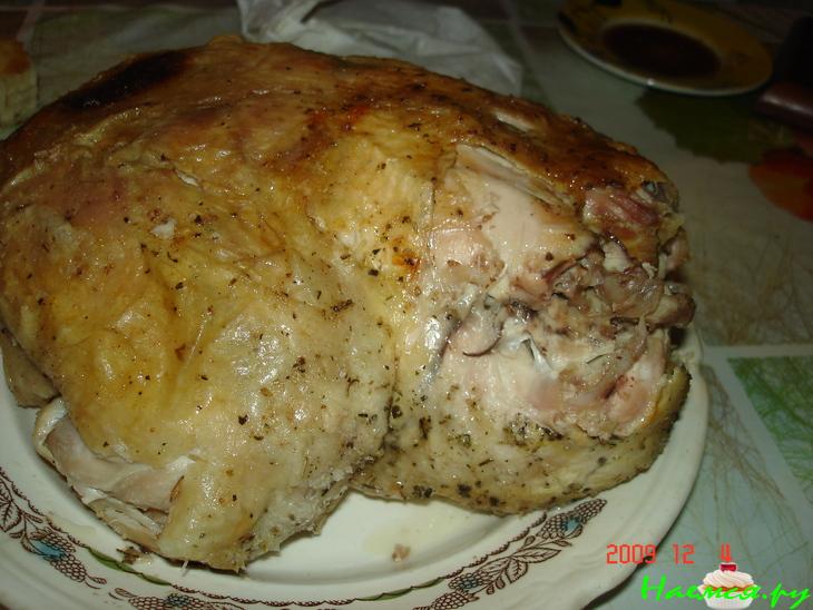 Курица в соли (способ приготовления)