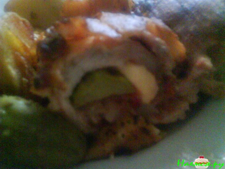 Крученики с огурцом и сыром