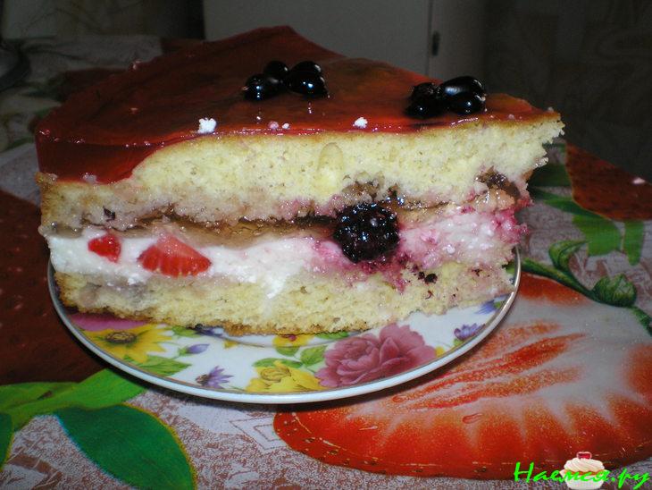 Торт-пирог 'Фруктовое безумство'