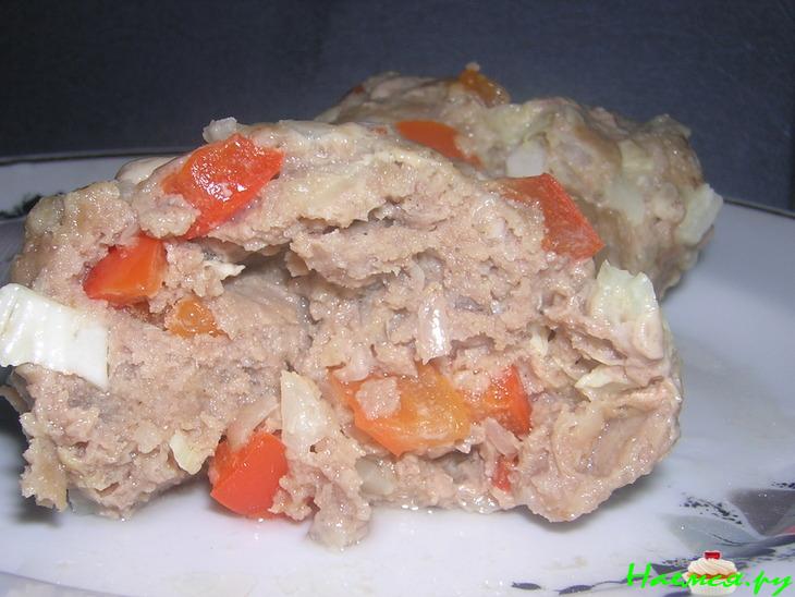 Котлеты с болгарским перцем