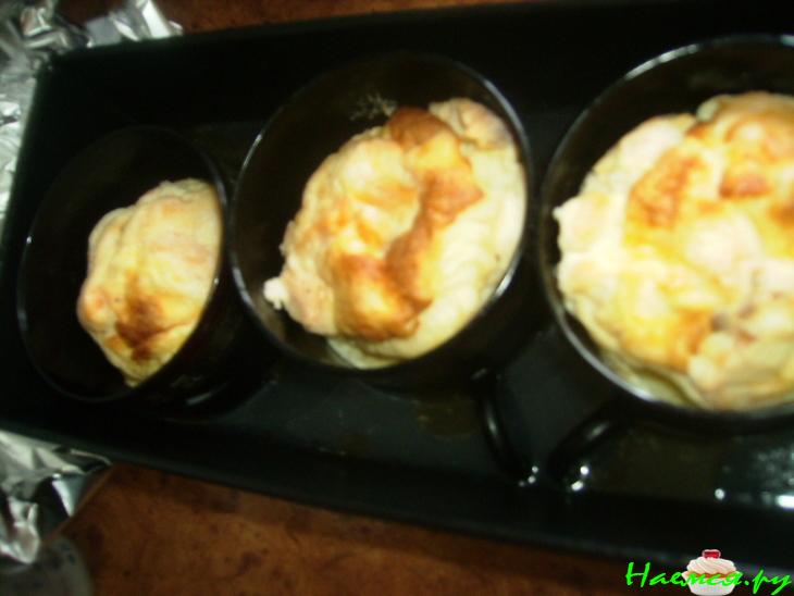 Суфле с сёмгой