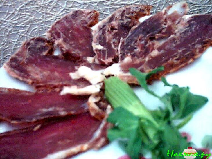 Свинина сыровяленая