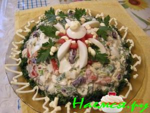 Салатик "А-ля фасоль" Салатик "А-ля фасоль"