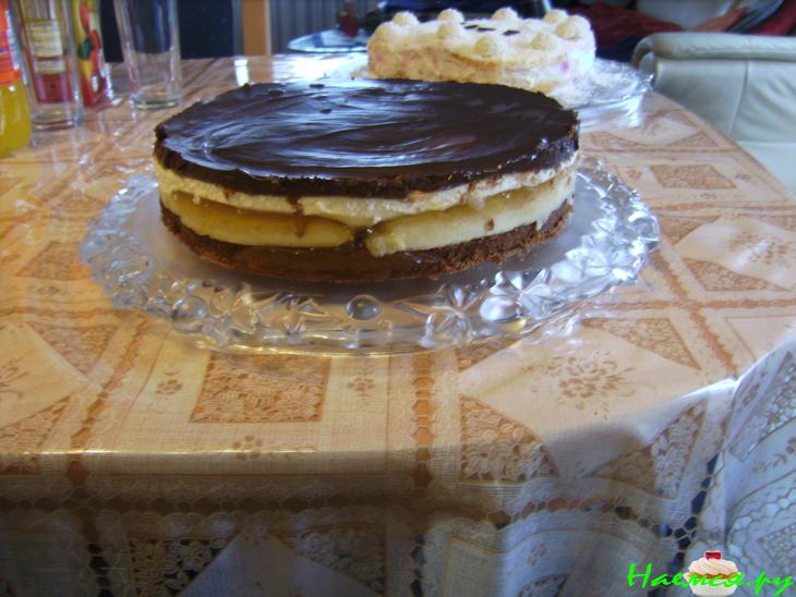 Торт 'Микадо' банановый