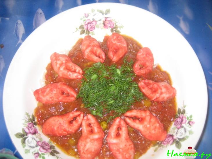 'Щипучий' горячий салат