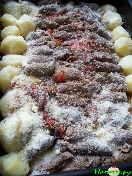 Мини рулетики из говядины 