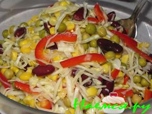 Салат "Французский" или как зимой хочется красок лета