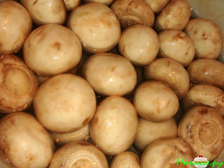 Закусочка из шампиньонов