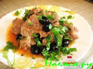 Рагу из баранины по-гречески