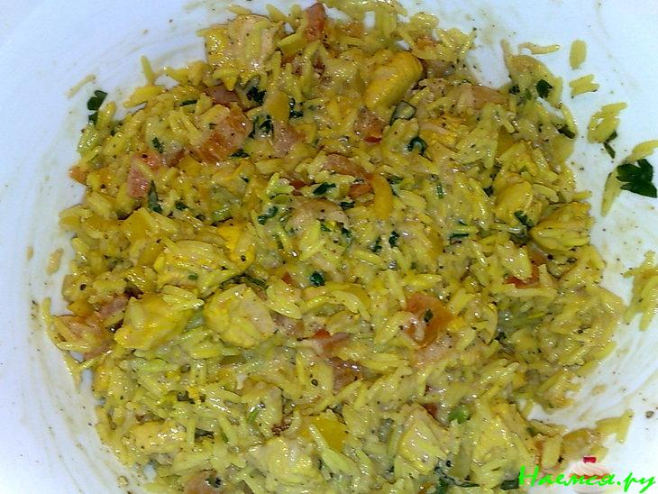 Рис с курицей. Сытный обед