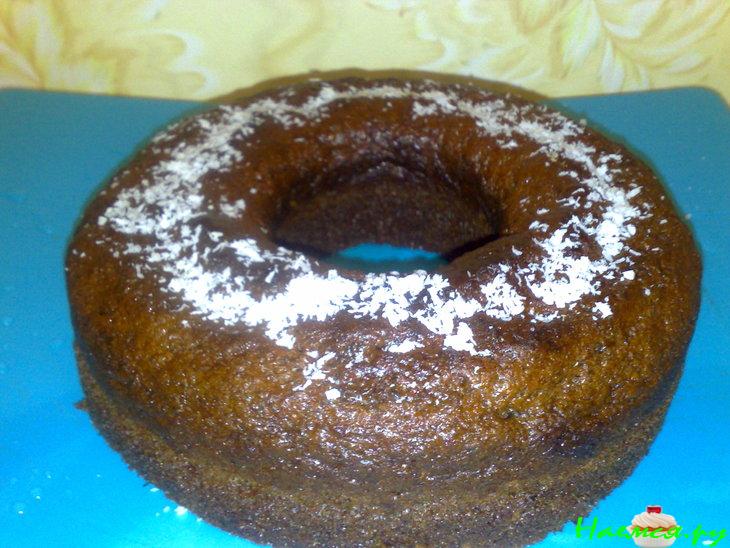 Банановый пирог со сгущенным молоком