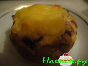 Запечённый картофель-суфле