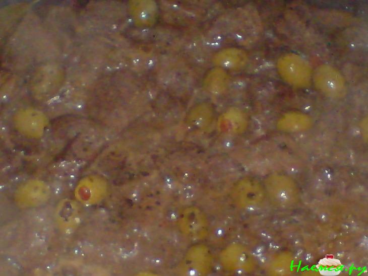 Телятина в белом вине