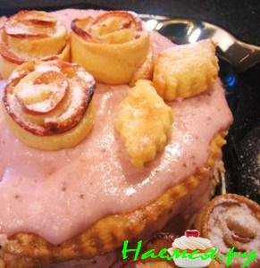 Тортик-десерт к вечернему (или утреннему) чаю