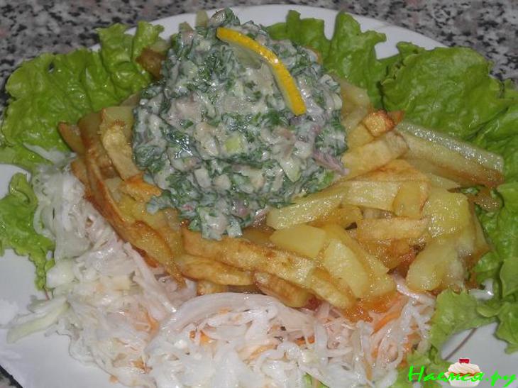 Рыбка с зеленью