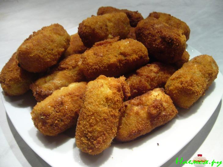 Крокеты из шампиньонов