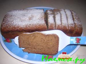 Кекс с медом и яблоками