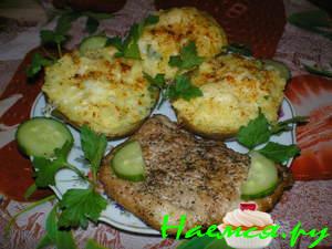 Дважды запеченный картофель