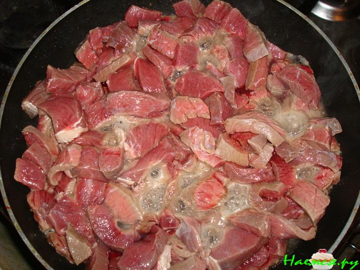 Говядина с овощами "Радуга"