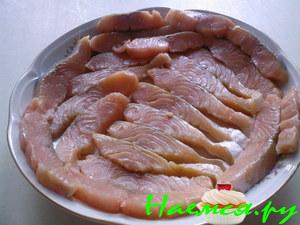 Красная рыба в меду Красная рыба в меду