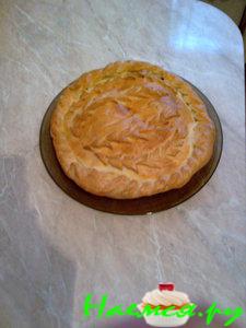 Пирог рыбный /без риса/