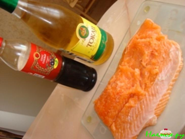 Лосось в пикантном соусе Лосось в пикантном соусе