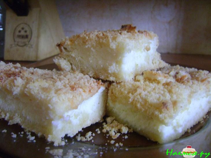 Творожно-винный пирог 