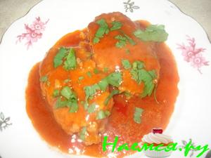 Котлеты из кальмаров с рисом