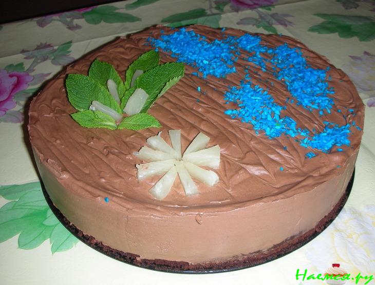 Торт "Мальдивский остров"