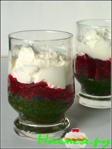 Веррины с "Песто", маринованной свеклой и козьим сыром