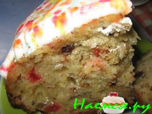 Кулич пасхальный на желтках