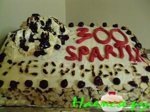 Торт '300 спартанцев'
