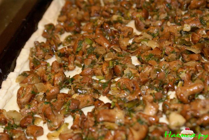 Пирог с грибами и картофелем Пирог с грибами и картофелем