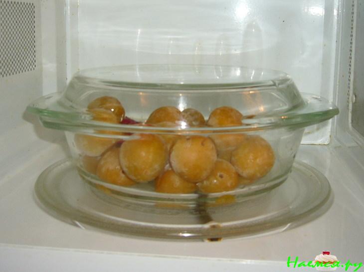 Соус "Ткемали" из замороженной желтой алычи