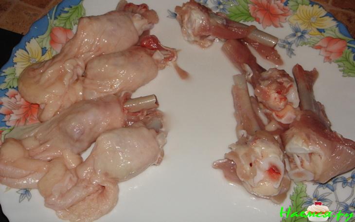 Фаршированные куриные ножки Фаршированные куриные ножки