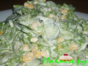 Просто зеленый салатик