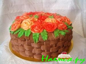 Торт праздничный "Сникерс"