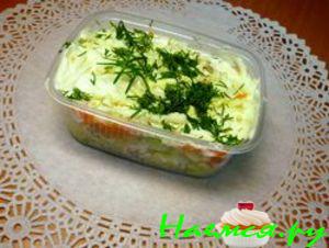 Ну очень вкусный салатик Ну очень вкусный салатик