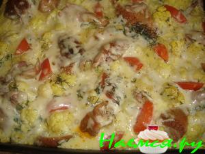 Запеченная цветная капуста